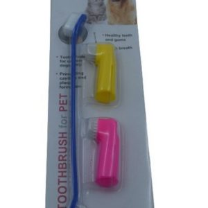 Pet Paw Tooth Brush For Cats and Dogs, Set Of 3
