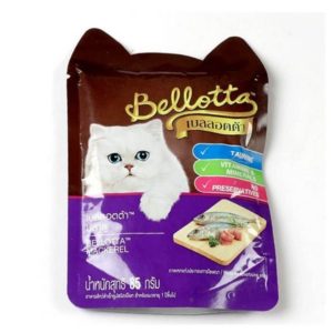 Bellotta Mackeral Gravy Food for Adult Cat, 85 gm