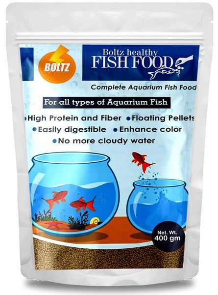 Boltz Fish Food for Growth & Health, Nutritionist Choice (400 GM)