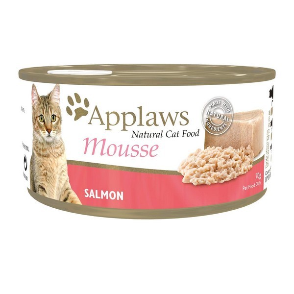Applaws Tin Salmon Mousse For Cat 70Gm