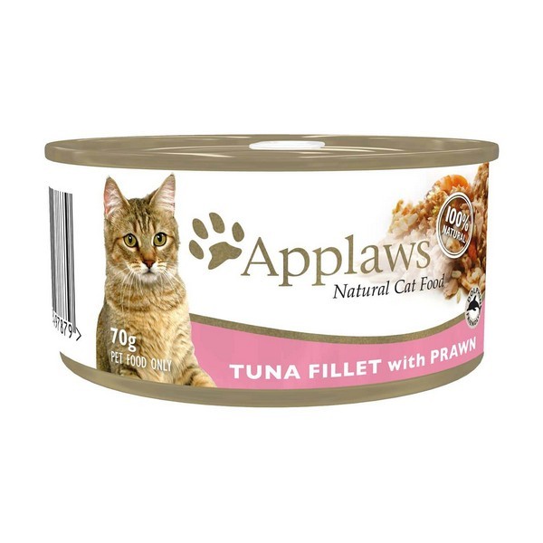 Applaws Tuna Fillet With Prawns For Cat 70Gm