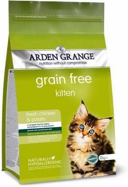 Arden Grange Kitten Grain Free With Fresh Chicken & Potato 2Kg