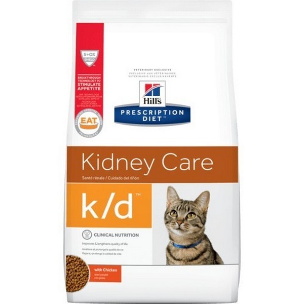 Hill’s Prescription Diet Feline Kidney Care k/d- Chicken Flavor 1.81 kg