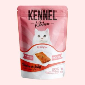 Kennel Kitchen Chicken in Jelly for Cat- All Ages, 80 gm