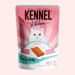 Kennel Kitchen Tuna in Jelly for Cat- All Ages, 80 gm