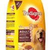Pedigree Dry Dog Food – Meat & Rice, For Adult Dogs, 10Kg