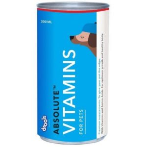 Drools Absolute Vitamin Syrup Dog Supplement 300Ml