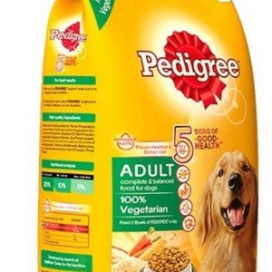 Pedigree Adult Vegetarian Veg Dog Food, 3Kg