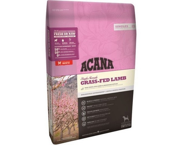 Acana Grass-Fed Lamb Dry Dog Food ,2kg