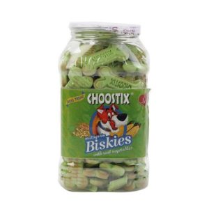 Choostix Biskies with Real Vegetables Dog Treat, 500 gm (Jar)