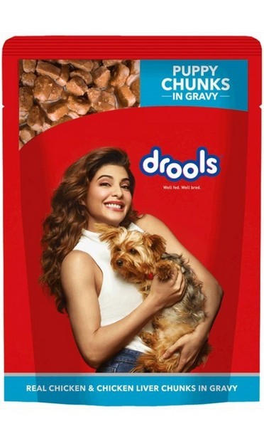 Drools Real Chicken And Liver Chunks In Gravy For Puppy Dog, 150Gm