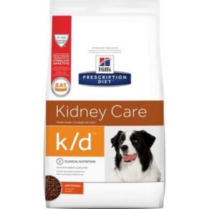 HillS Prescription Diet Canine Kidney Care K/D- Chicken Flavor 3.85 Kg