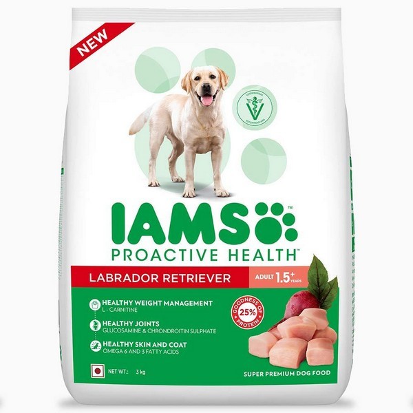 IAMS Proactive Health for Labrador Retriever Adult Dry Dog Food, 3kg