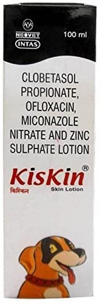 INTAS KisKin Skin Lotion for Dogs, 100 ml