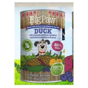 Little Big Paw Duck in Gravy- Food for Dog 390 gm5060251320628