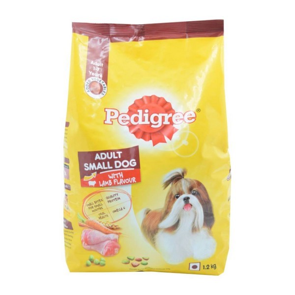Pedigree Lamb Flavour and Vegetable Dog Food for Adult Small Dog, 1.2kg