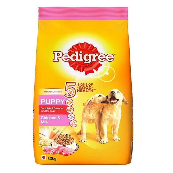 Pedigree Puppy Chicken and Milk Dry Dog Food, 1.2kg