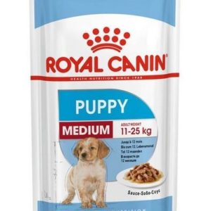 Royal Canin Medium Puppy Gravy Food 140gm