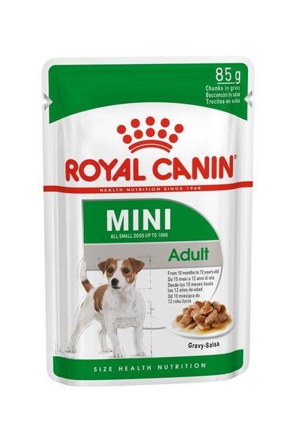 Royal Canin Mini Adult in Gravy Dog Food, 85gm