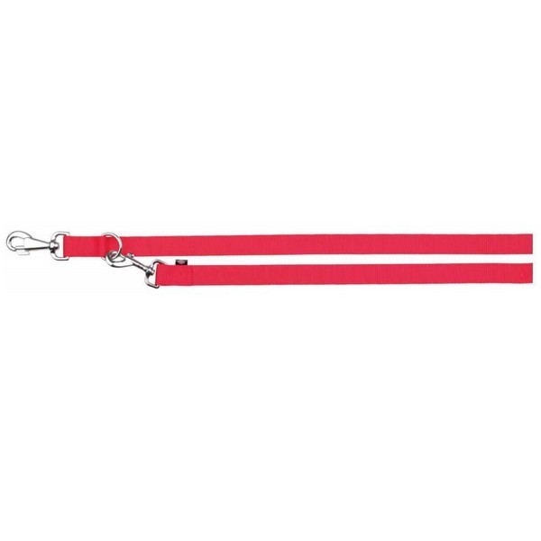 Trixie Classic Adjustable Leash for Medium and Large Breed, Red, 2 Mtr/ 20 mm