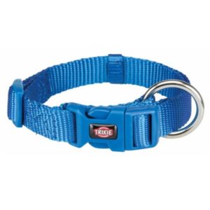 Trixie Premium Collar for Medium and Large Breed, Royal Blue, 35-55 cm