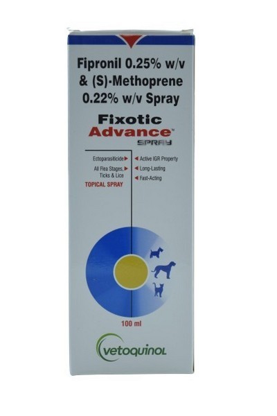 Vetoquinol Fixotic Advance Spray, 100 ml