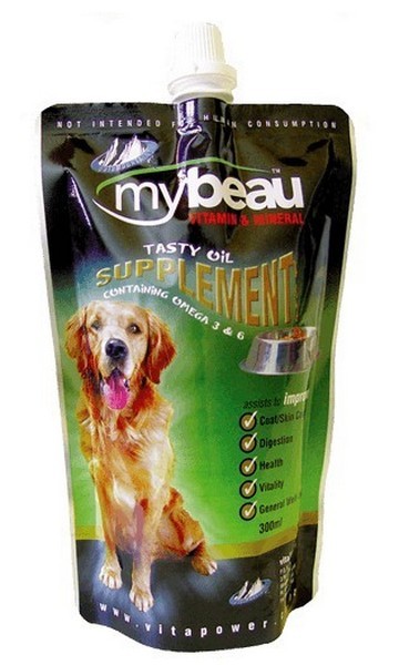 My Beau Tasty Oil Vitamin And Mineral Supplement For Dogs, 300Ml