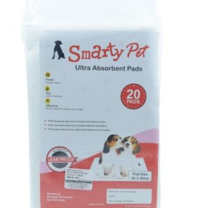 Smarty Pet Ultra Absorbent Pads, 20 Pads (60×90 cm)