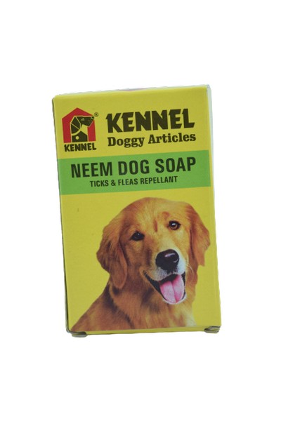 Kennel Neem Dog Soap- Ticks & Fleas Repellent, 75 gm
