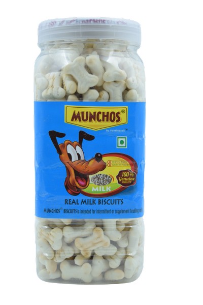 Munchos Real Milk Biscuits, 500 gm