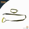 Waago Polyster Leash and Collar Set For Medium and Large Dog Yellow (137 x 64cm)