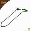 Waago Black chain with Hook and Nylon Grip for Small Dogs,115cm