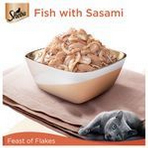 Sheba Fish with Sasami, Gravy Food for Cat, 35gm