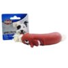 Trixie Sausage on a Rope, Vinyl Soundless Play Toy, 11 cm