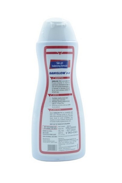 Vetoquinol Samglow Topical Shampoo, 200 ml