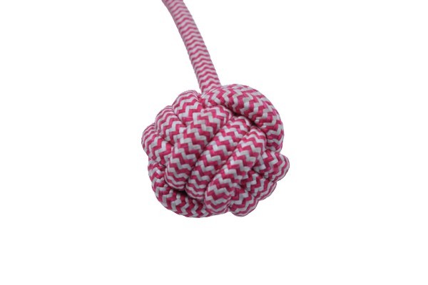 Waago Rope Chew Ball With Mix Color (14 inch X 2.5 inch)