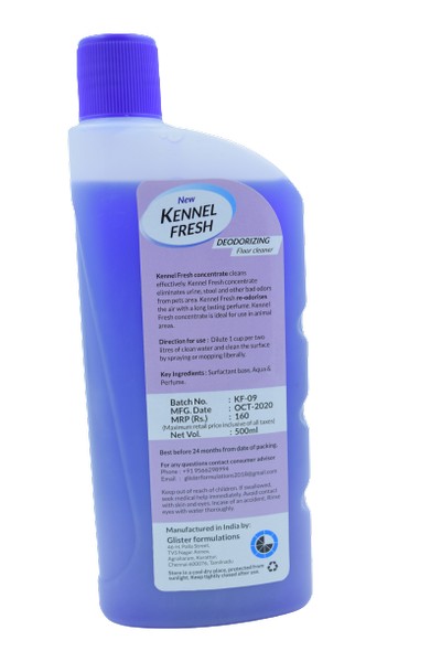 Kennel Fresh Lavender Deodorizing Floor Cleaner for Pets, 500 ml