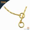 Waago Capsule Choke Golden Chain for Small and Medium Dog (3mmx48cm)