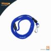 Waago Nylon Leash with Alloy Hook for Small Dog (166cm) Blue