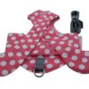 Printed Harness Leash Set – Xl, Polka Pink