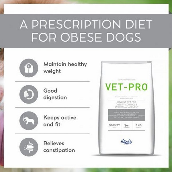 Drools Vet-Pro Obesity Dry Dog Food Prescribed Diet 1.2 Kg