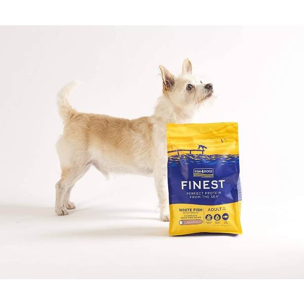 Fish4Dogs Finest White Fish with Potato Adult 1+ yrs Dry Dog Food, 1.5 kg