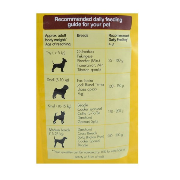Pedigree Lamb Flavour and Vegetable for Adult Small Dog, 3kg-
