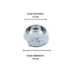 Melamine Steel Printed Bowls – Small (11*14*4.5), Swan