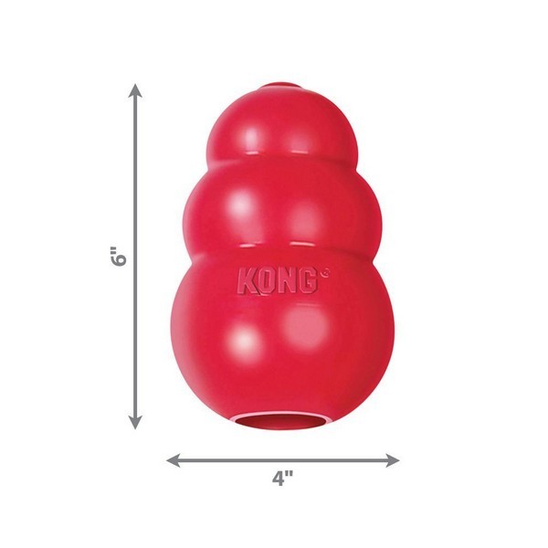 Kong Classic Rubber Chew Toy for Extra Large Dog (27-41 kg)