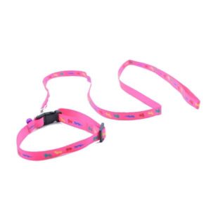 Waago Petex Collar and Leash Set For Puppy and Small Dog with Bell (15 mm)