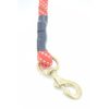 Waago Rope 18mm with Brass Hook for Small and Medium Dog, (140 cm) Orange