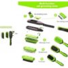 5 -in- 1 Pet Grooming Tools Green
