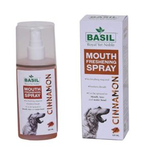 Basil Mouth Freshening Spray- Cinnamon, 130 ml