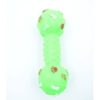 Waago Vinyl Dumble Dog Play Toy for Small Dogs (6.5 inch), Green